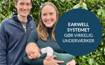 EarWell® korrektion af øre deformiteter hos spædbørn